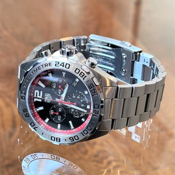 Shop Authentic Tag Heuer Formula 1 Black Dial Watch for Men - CAZ101Y.BA0842 - Luxxuri