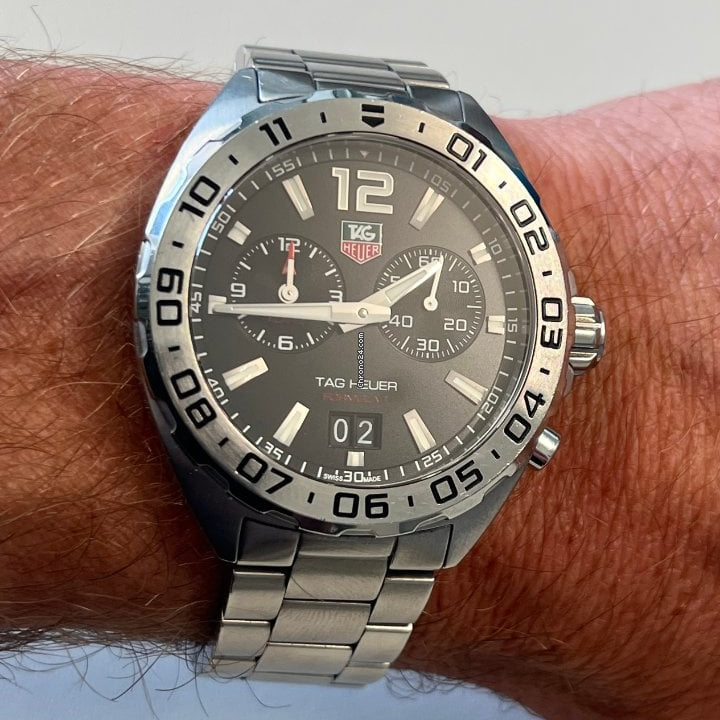 Shop Authentic Tag Heuer Formula 1 Black Dial Watch for Men - WAZ111A.BA0875 - Luxxuri