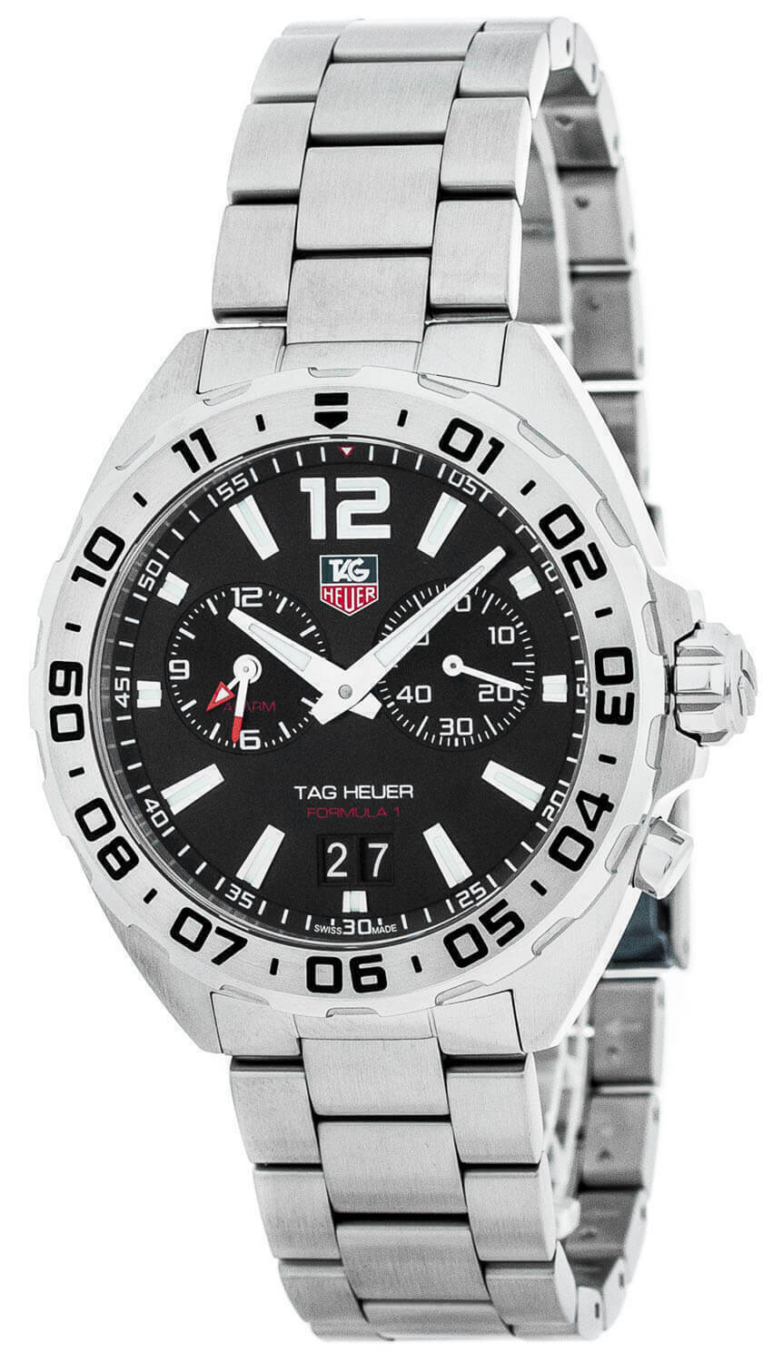 Shop Authentic Tag Heuer Formula 1 Black Dial Watch for Men - WAZ111A.BA0875 - Luxxuri