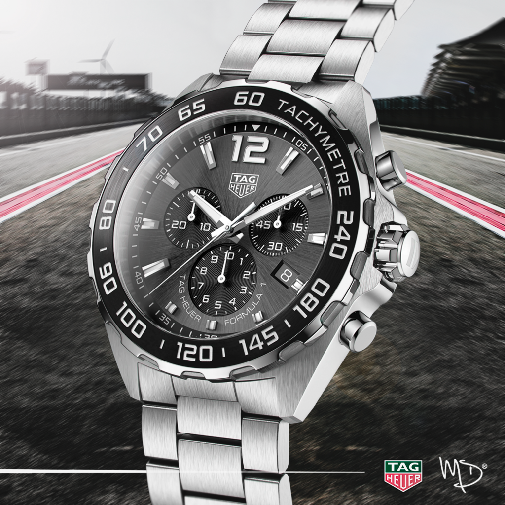 Shop Authentic Tag Heuer Formula 1 Anthracite Dial Watch for Men - CAZ1011.BA0842 - Luxxuri