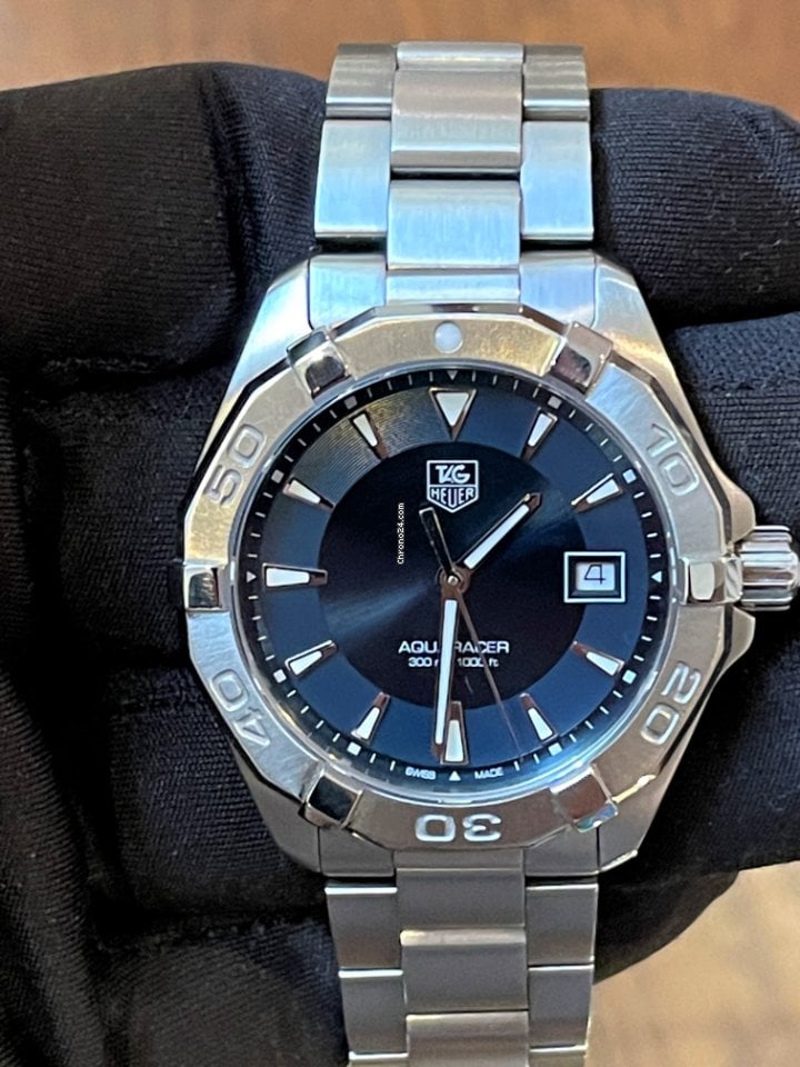 Shop Authentic Tag Heuer Aquaracer Blue Dial Watch for Men - WAY1112.BA0928 - Luxxuri