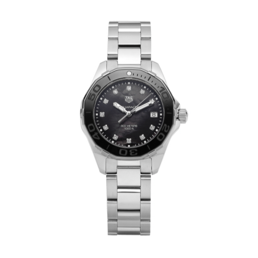 Shop Authentic Tag Heuer Aquaracer Black Dial Watch for Women - WAY131M.BA0748 - Luxxuri