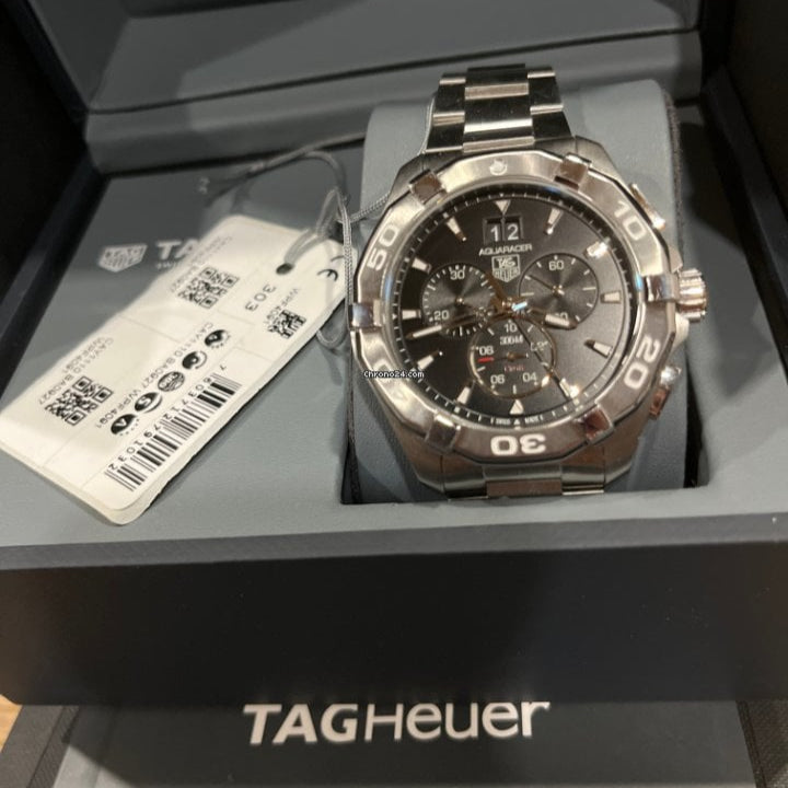 Shop Authentic Tag Heuer Aquaracer Black Dial Watch for Men - CAY1110.BA0927 - Luxxuri