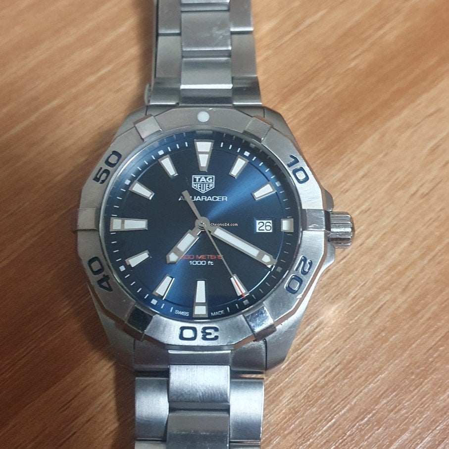 Shop Authentic Tag Heuer Aquaracer Blue Dial Watch for Men - WBD1112.BA0928 - Luxxuri