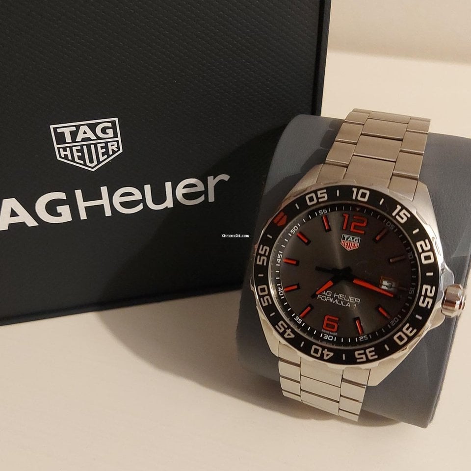 Shop Authentic Tag Heuer Formula 1 Anthracite Dial Watch for Men - WAZ1018.BA0842 - Luxxuri