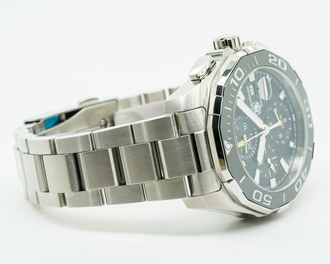 Shop Authentic Tag Heuer Aquaracer Black Dial Watch for Men - CAY211A.BA0927 - Luxxuri