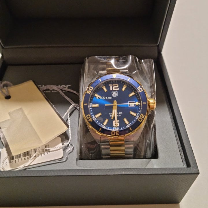 Shop Authentic Tag Heuer Formula Blue Dial Watch for Men - WAZ1120.BB0879 - Luxxuri