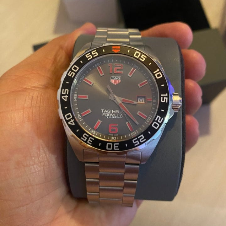Shop Authentic Tag Heuer Formula 1 Anthracite Dial Watch for Men - WAZ1018.BA0842 - Luxxuri