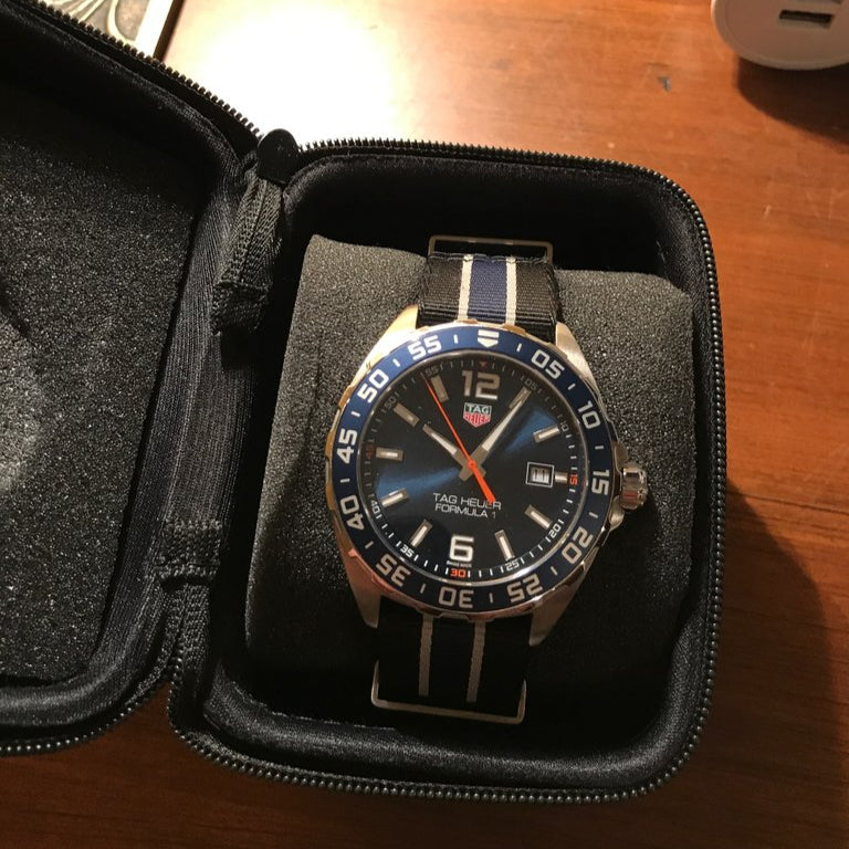 Shop Authentic Tag Heuer Formula 1 Blue Dial Watch for Men - WAZ1010.FC8197 - Luxxuri