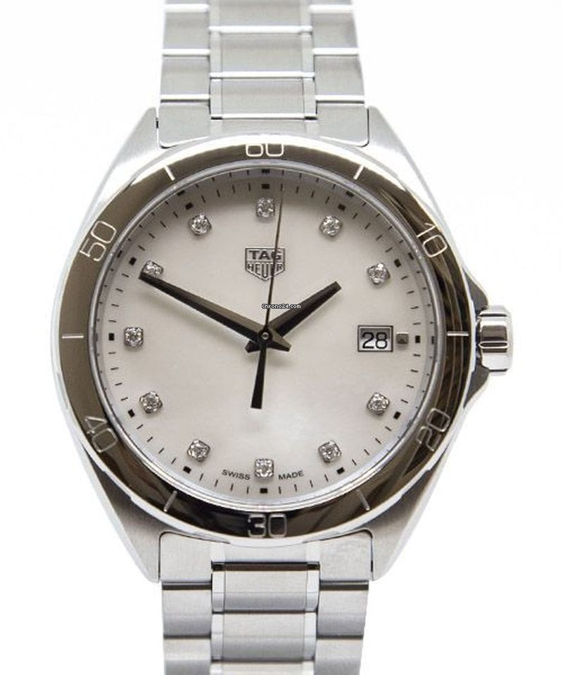 Shop Authentic Tag Heuer Formula 1 Diamonds Mother of Pearl White Dial Watch for Women - WBJ1319.BA0666 - Luxxuri