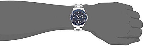 Shop Authentic Tag Heuer Aquaracer Caliber 5 Automatic Blue Dial Silver Steel Strap Watch for Men - WAN2111.BA0822 - Luxxuri