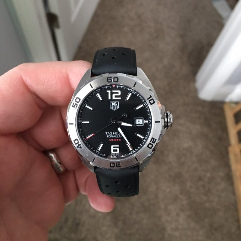 Shop Authentic Tag Heuer Formula 1 Black Dial Watch for Men - WAZ2113.FT8023 - Luxxuri