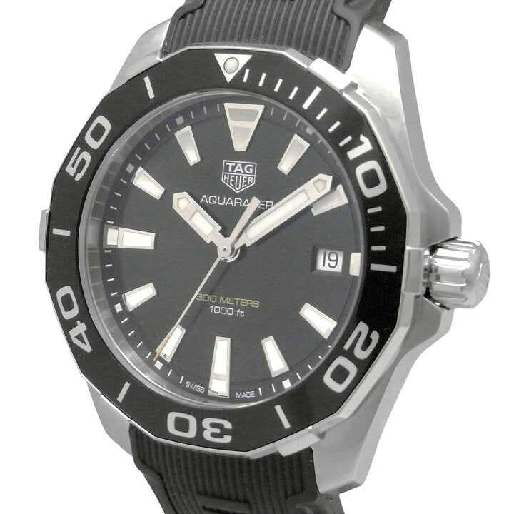 Shop Authentic Tag Heuer Aquaracer Black Dial Watch for Men - WAY111A.FT6151 - Luxxuri