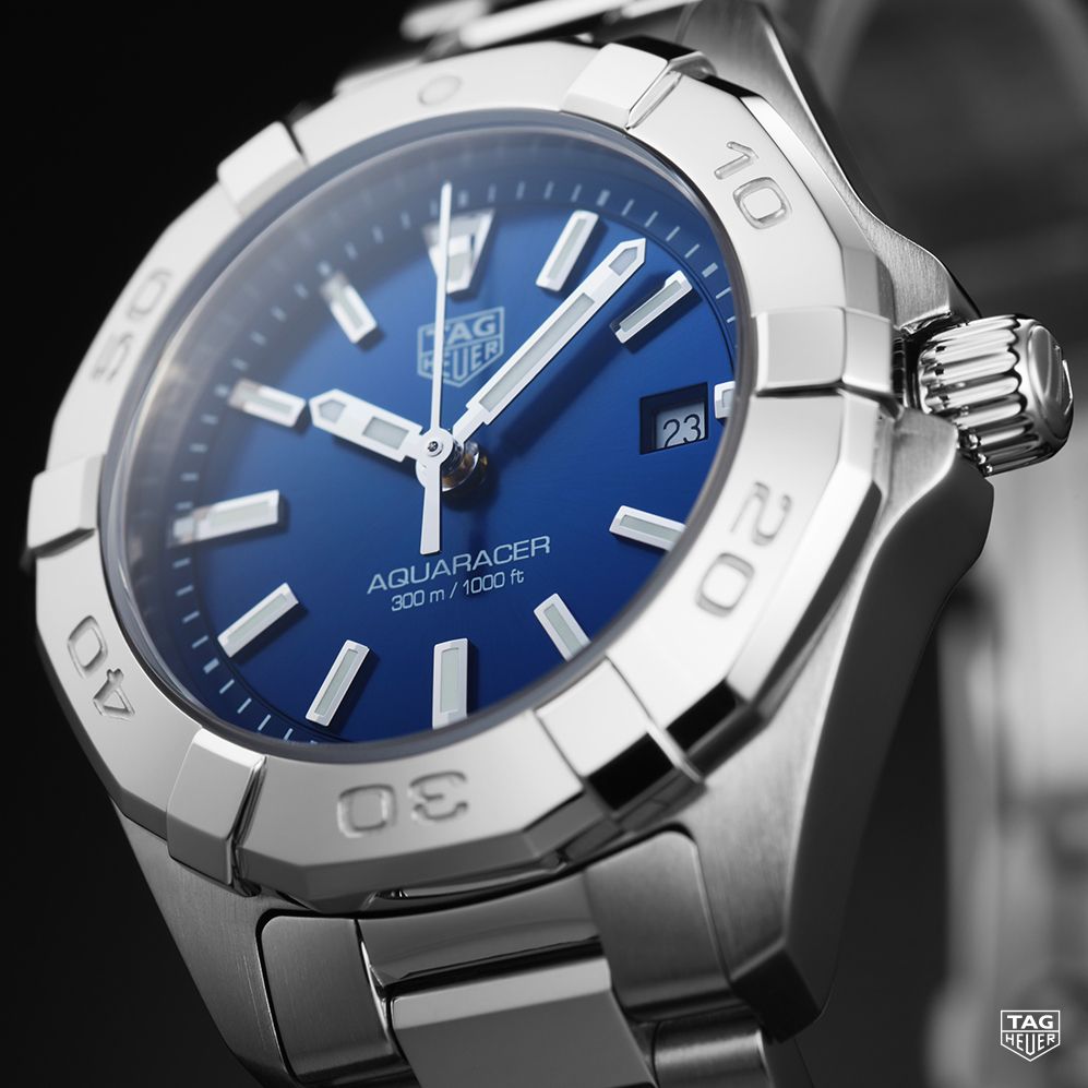 Shop Authentic Tag Heuer Aquaracer Blue Dial Watch for Women - WBD1312.BA0740 - Luxxuri