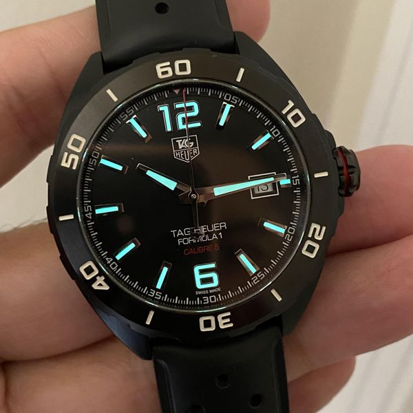 Shop Authentic Tag Heuer Formula 1 Black Dial Strap Watch for Men - WAZ2115.FT8023 - Luxxuri