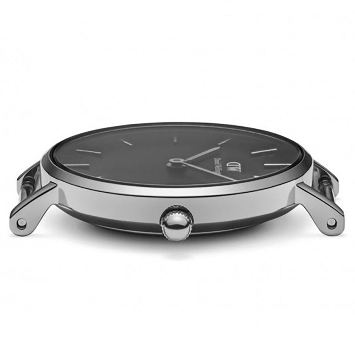 Shop Authentic Daniel Wellington Petite Ashfield Black Dial Black Mesh Strap Watch For Women - DW00100308 - Luxxuri