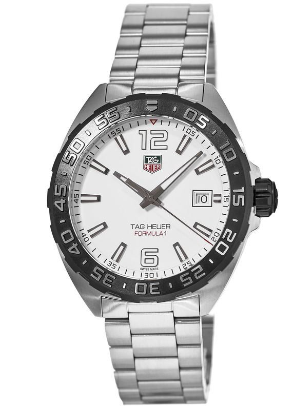 Shop Authentic Tag Heuer Formula 1 White Dial Watch for Men - WAZ1111.BA0875 - Luxxuri