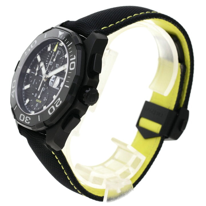 Shop Authentic Tag Heuer Aquaracer PVD Black Dial Watch for Men - CAY218A.FC6361 - Luxxuri