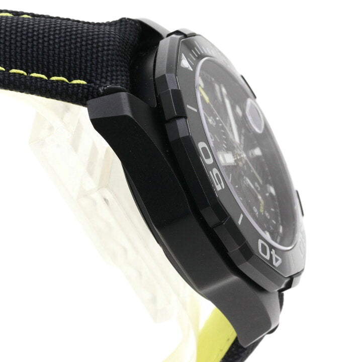 Shop Authentic Tag Heuer Aquaracer PVD Black Dial Watch for Men - CAY218A.FC6361 - Luxxuri