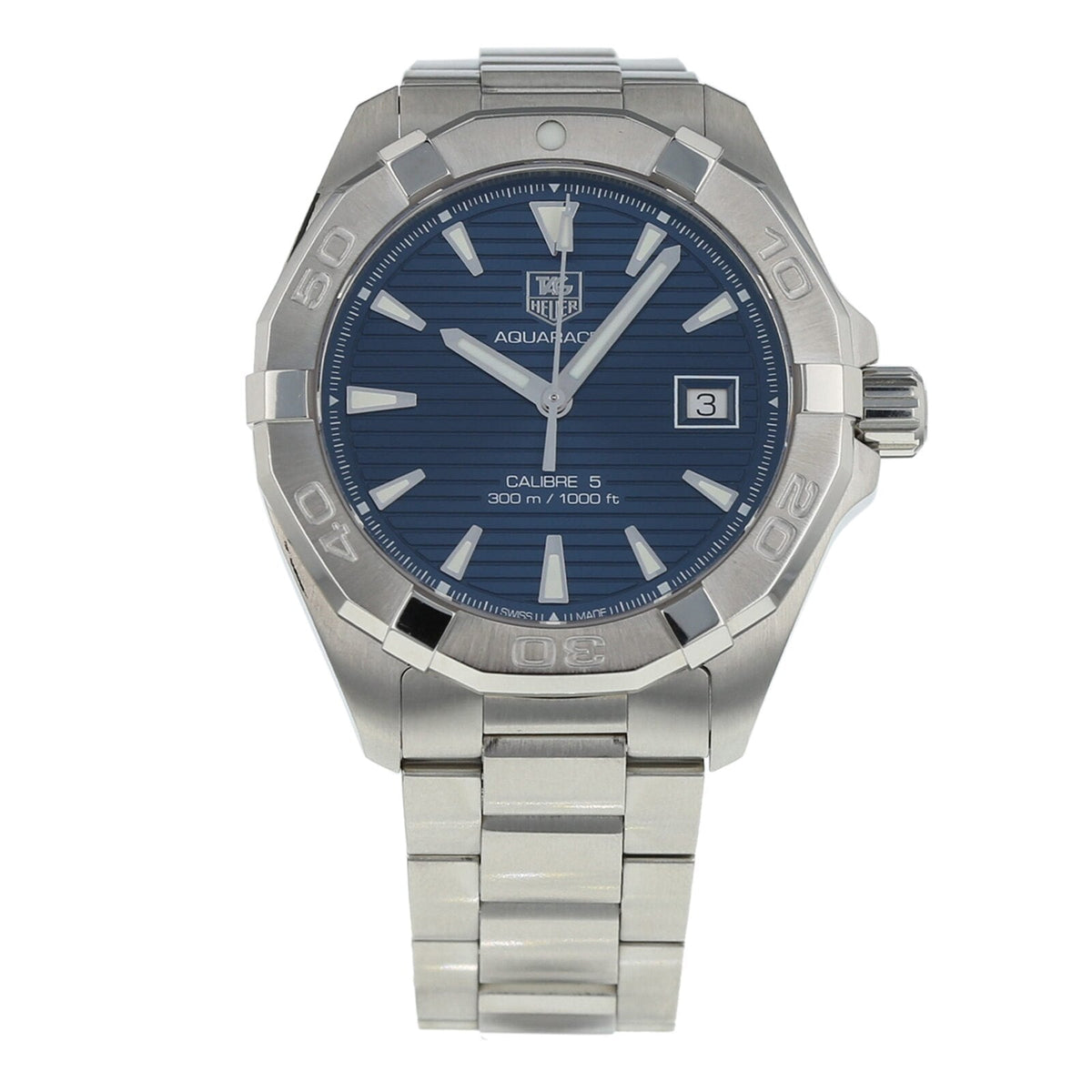 Shop Authentic Tag Heuer Aquaracer Blue Dial Watch for Men - WAY2112.BA0928 - Luxxuri