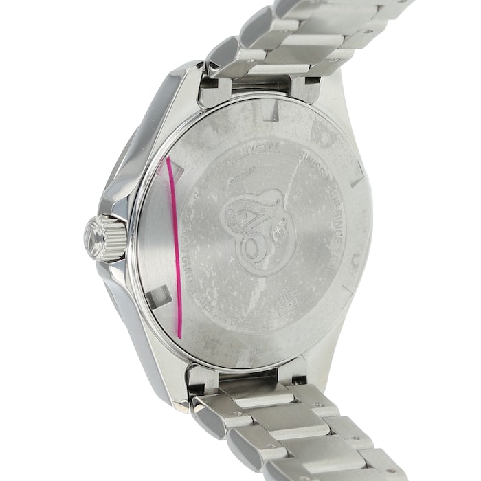 Shop Authentic Tag Heuer Aquaracer White Mother of Pearl Dial Watch for Women - WBD1314.BA0740 - Luxxuri