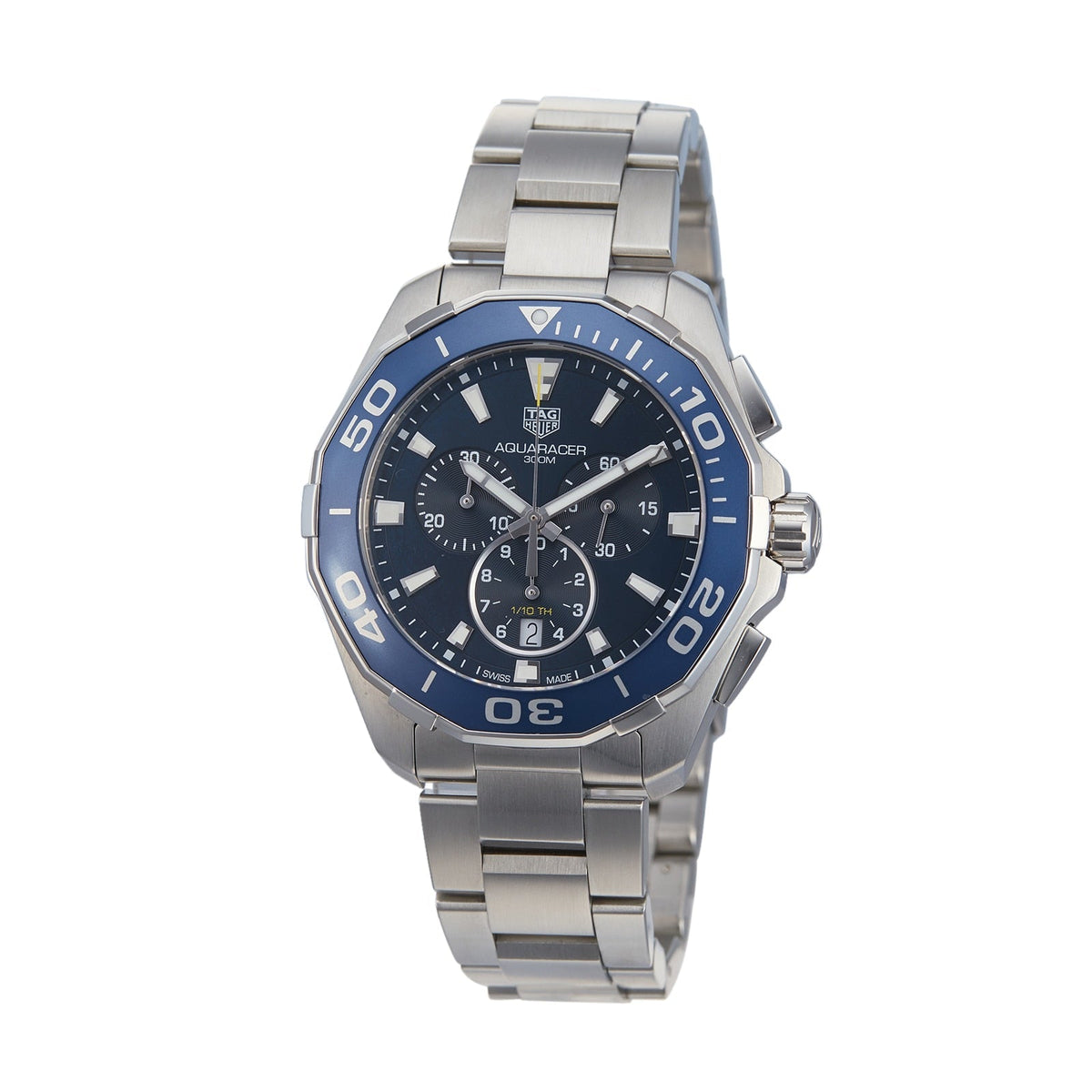 Shop Authentic Tag Heuer Aquaracer Blue Dial Watch for Men - CAY111B.BA0927 - Luxxuri