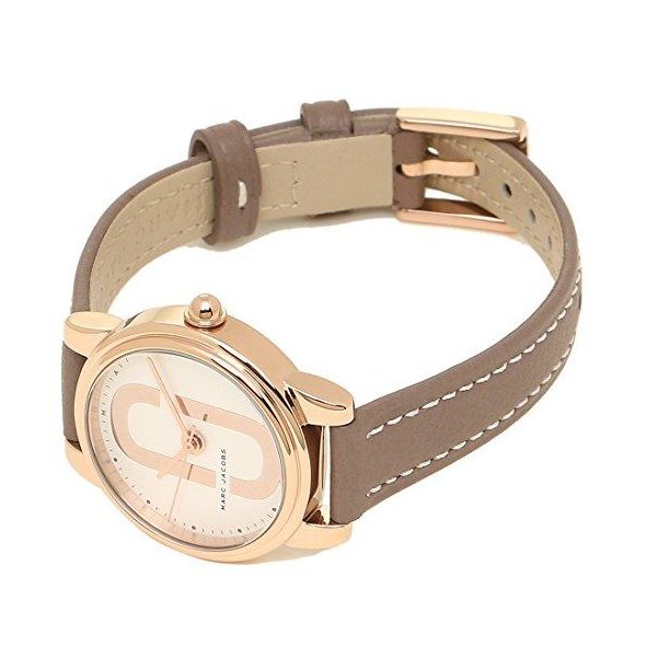 Shop Authentic Marc Jacobs Corie White Dial Brown Leather Strap Watch for Women - MJ1581 - Luxxuri