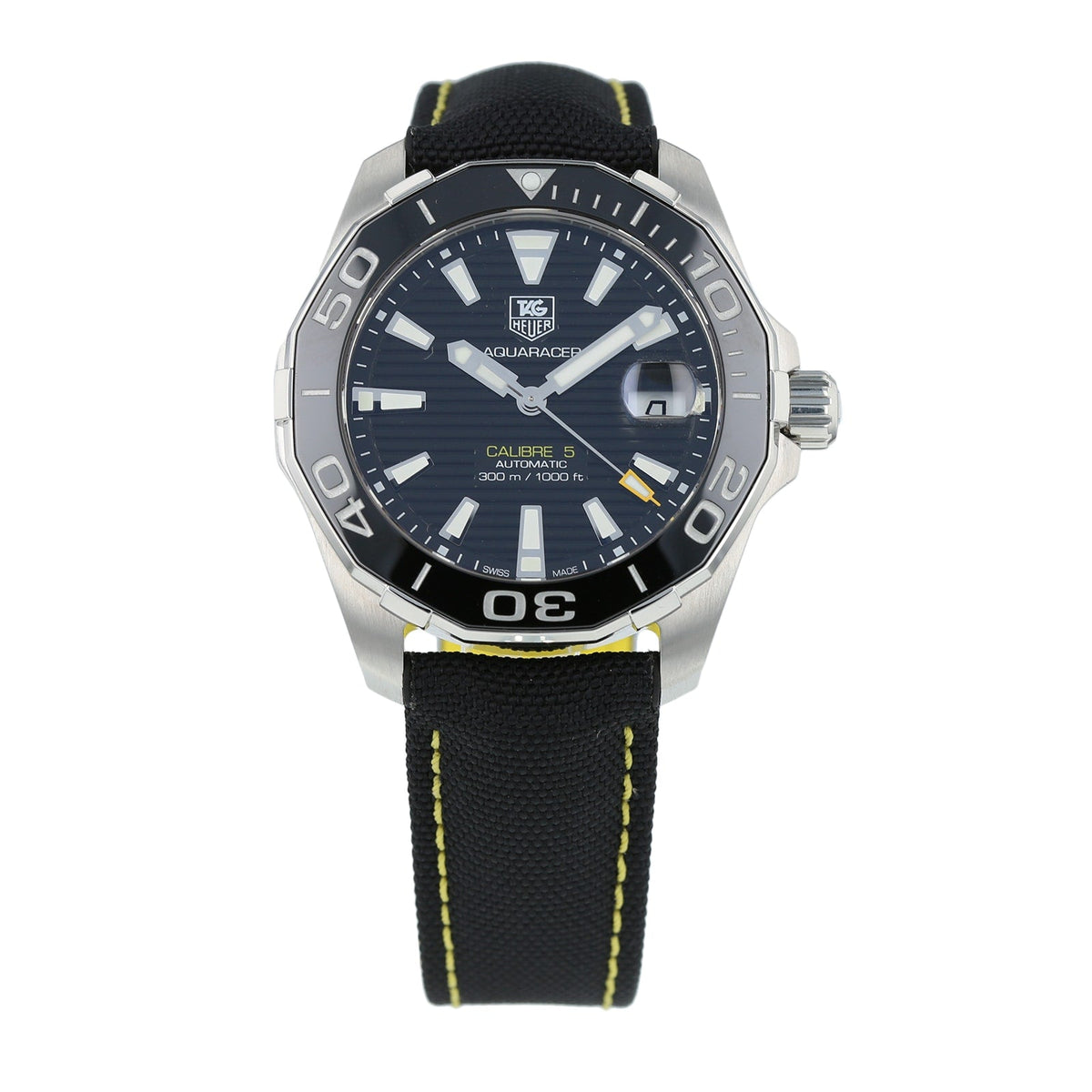 Shop Authentic Tag Heuer Aquaracer Black Dial Watch for Men - WAY211A.FC6362 - Luxxuri