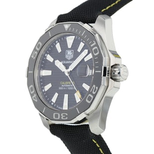 Shop Authentic Tag Heuer Aquaracer Black Dial Watch for Men - WAY211A.FC6362 - Luxxuri