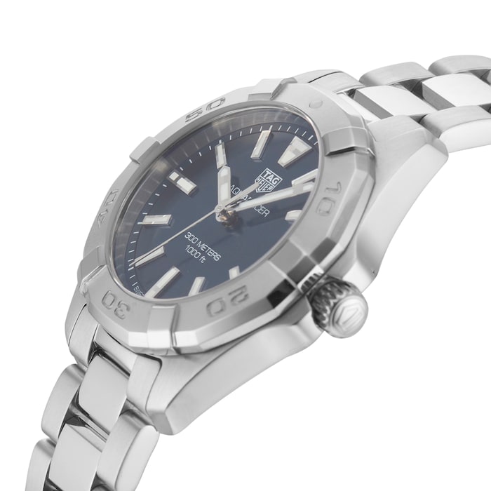 Shop Authentic Tag Heuer Aquaracer Blue Dial Watch for Women - WBD1312.BA0740 - Luxxuri