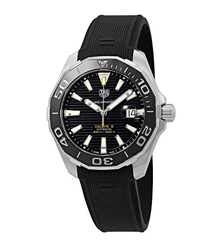 Shop Authentic Tag Heuer Aquaracer Black Dial Watch for Men - WAY201A.FT6142 - Luxxuri