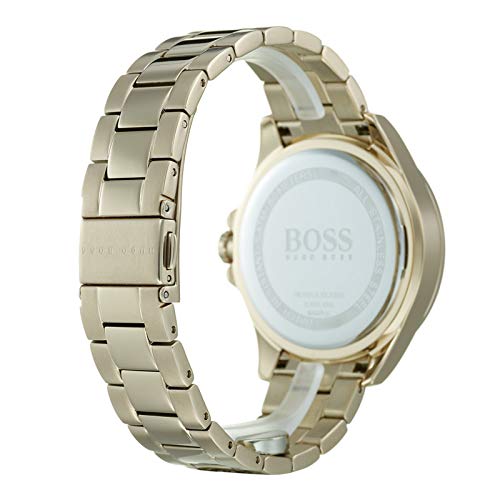 Hugo Boss Premiere Rose Gold Dial Rose Gold Steel Strap Watch for Women - 1502443