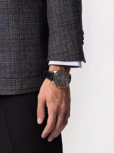 Shop Authentic Tommy Hilfiger Parker Chronograph Black Dial Brown Leather Strap Watch For Men - 1791836 - Luxxuri
