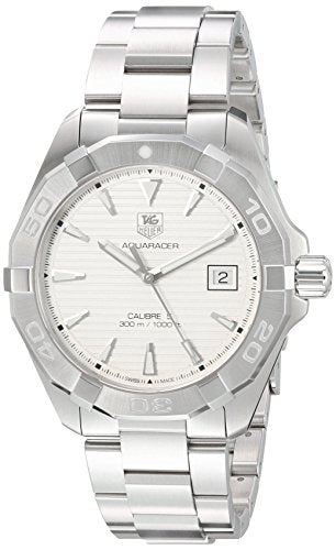 Shop Authentic Tag Heuer Aquaracer White Dial Watch for Men - WAY2111.BA0928 - Luxxuri