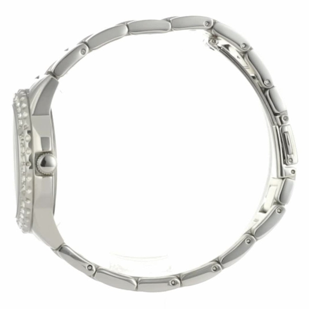 Shop Authentic Guess Sassy Multifunction Quartz Silver Dial Silver Steel Strap Watch For Women - W0705L1 - Luxxuri