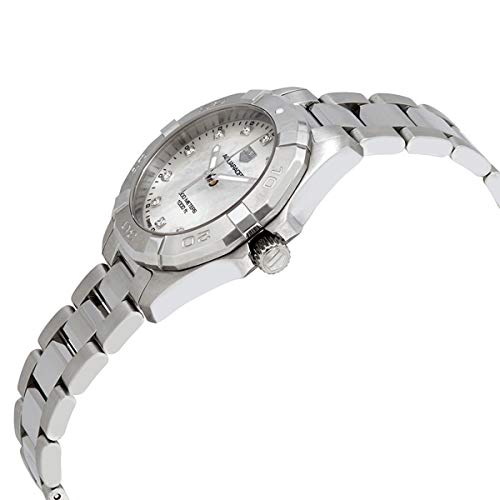 Shop Authentic Tag Heuer Aquaracer White Mother of Pearl Dial Watch for Women - WBD1314.BA0740 - Luxxuri