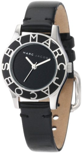 Shop Authentic Marc Jacobs Blade Black Dial Black Leather Strap Watch for Women - MBM1082 - Luxxuri