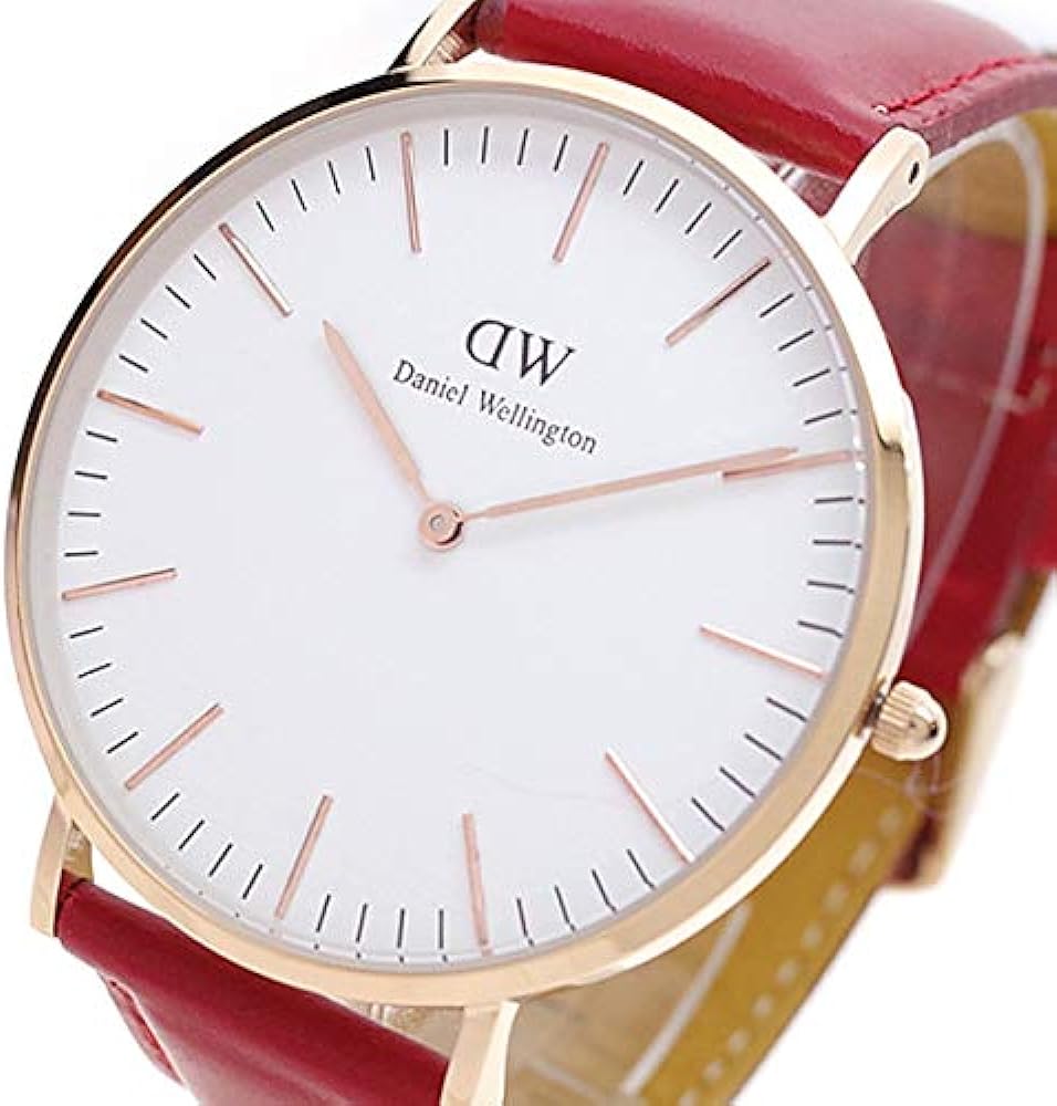 Shop Authentic Daniel Wellington Classic Suffolk White Dial Brown Leather Strap Watch For Women - DW00100120 - Luxxuri