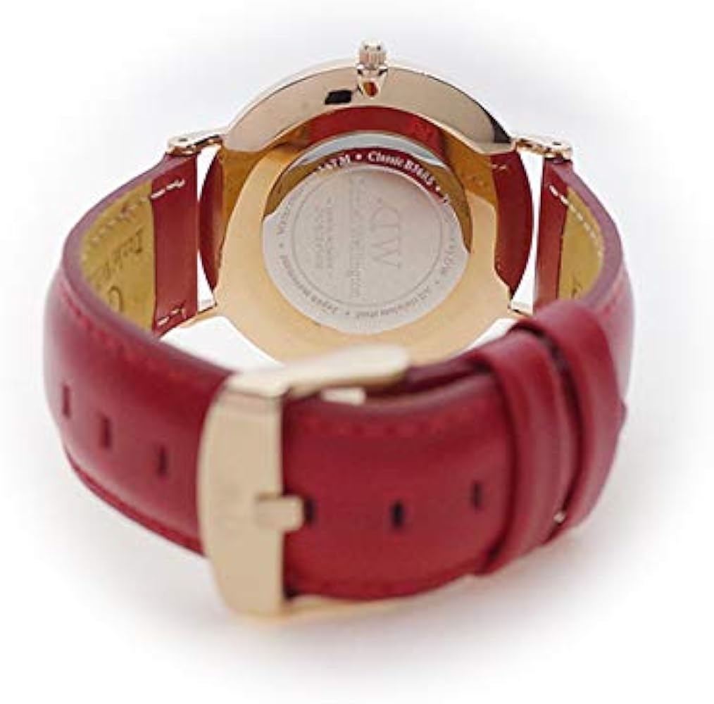 Shop Authentic Daniel Wellington Classic Suffolk White Dial Brown Leather Strap Watch For Men - DW00100122 - Luxxuri