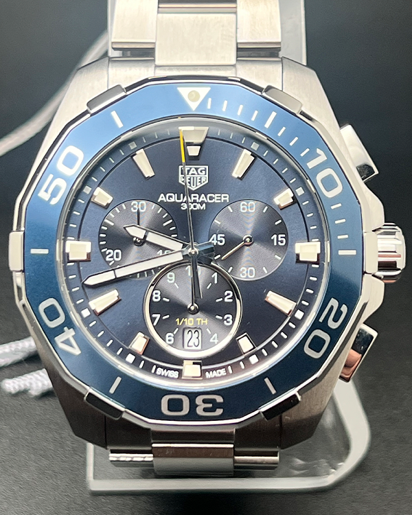 Shop Authentic Tag Heuer Aquaracer Blue Dial Watch for Men - CAY111B.BA0927 - Luxxuri