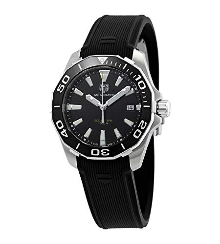 Shop Authentic Tag Heuer Aquaracer Black Dial Watch for Men - WAY111A.FT6151 - Luxxuri
