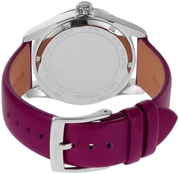 Shop Authentic Michael Kors Lexington Quartz Fuchsia Dial Fuchsia Leather Strap Watch For Women - MK4749 - Luxxuri