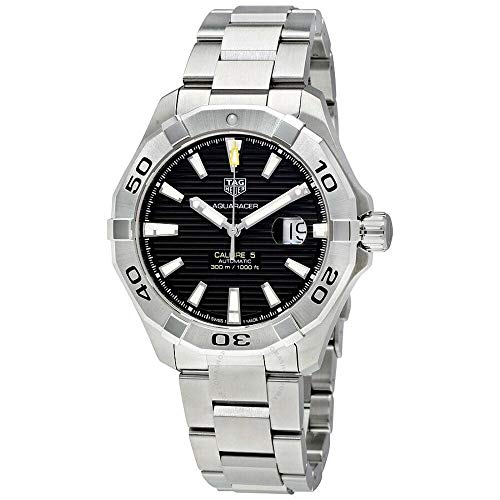Shop Authentic Tag Heuer Aquaracer Black Dial Watch for Men - WAY2010.BA0927 - Luxxuri