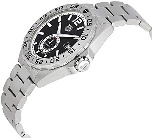 Shop Authentic Tag Heuer Formula 1 Automatic Black Dial Silver Steel Strap Watch for Men - WAZ2012.BA0842 - Luxxuri