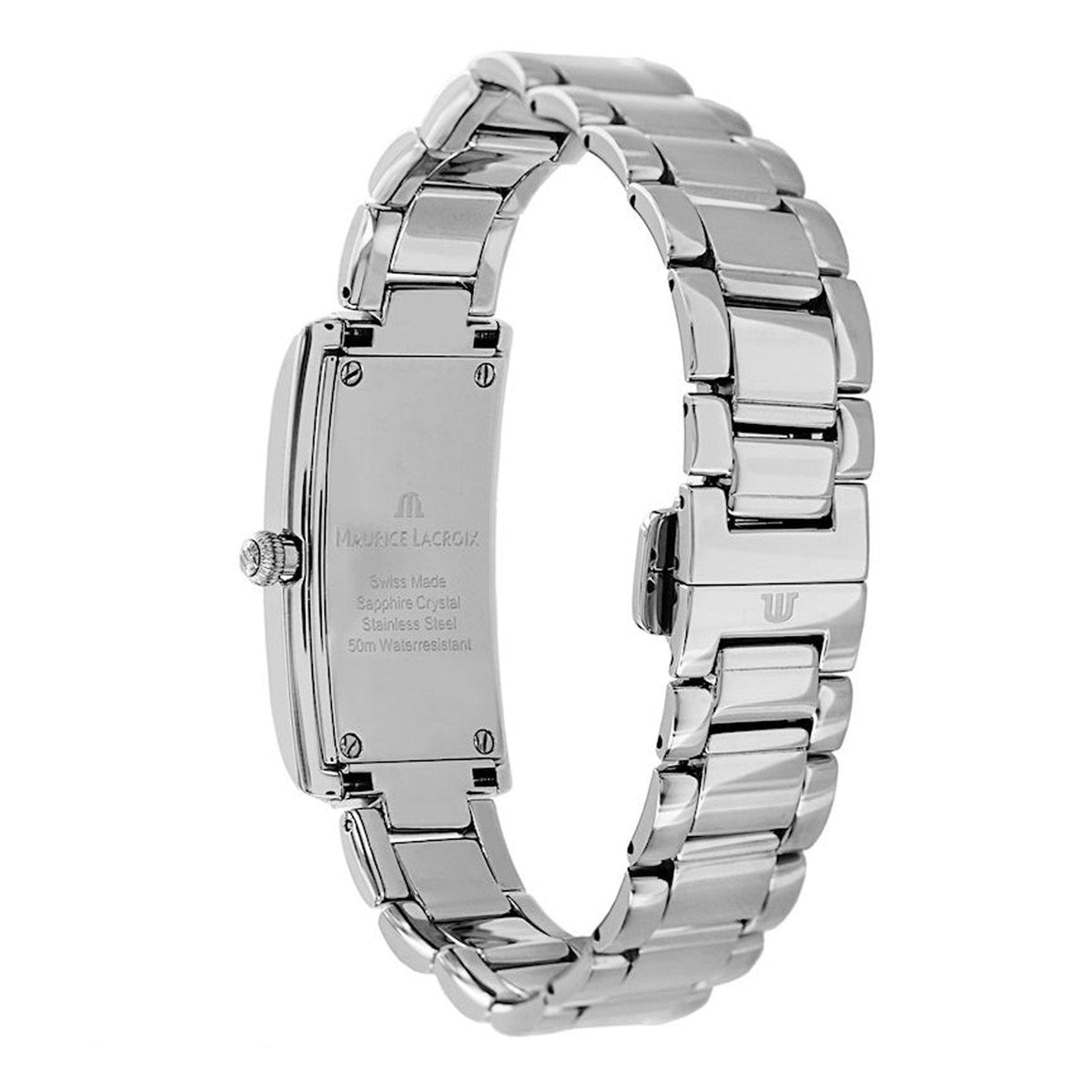Shop Authentic Maurice Lacroix Fiaba Diamonds White Dial Silver Steel Strap Watch for for Women - FA2164-SD532-170 - Luxxuri
