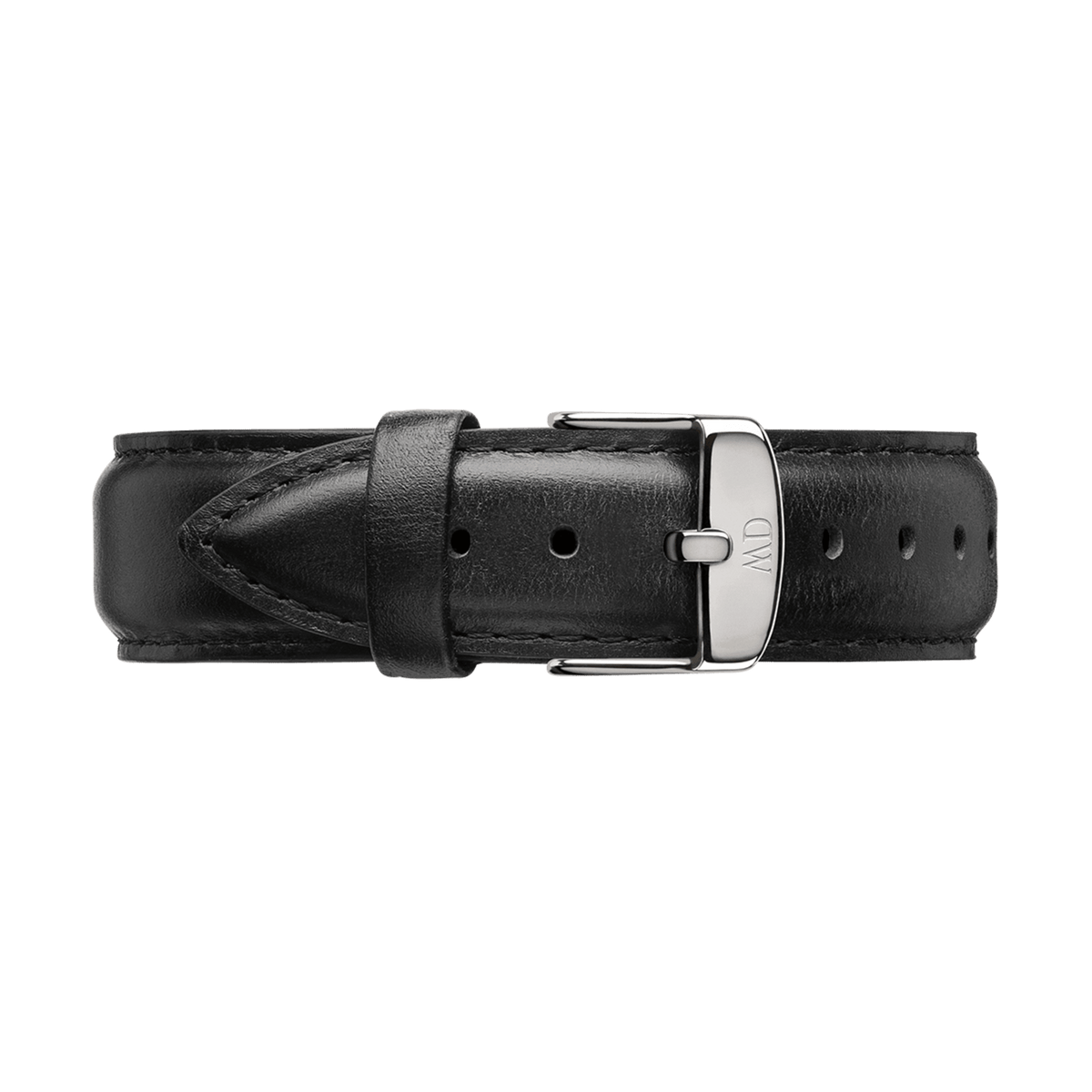 Shop Authentic Daniel Wellington Petite Sheffield Black Dial Black Leather Strap Watch For Women - DW00100180 - Luxxuri