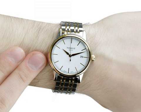 Shop Authentic Tissot T Classic Carson Quartz White Dial Two Tone Steel Strap Watch for Men - T085.410.22.011.00 - Luxxuri