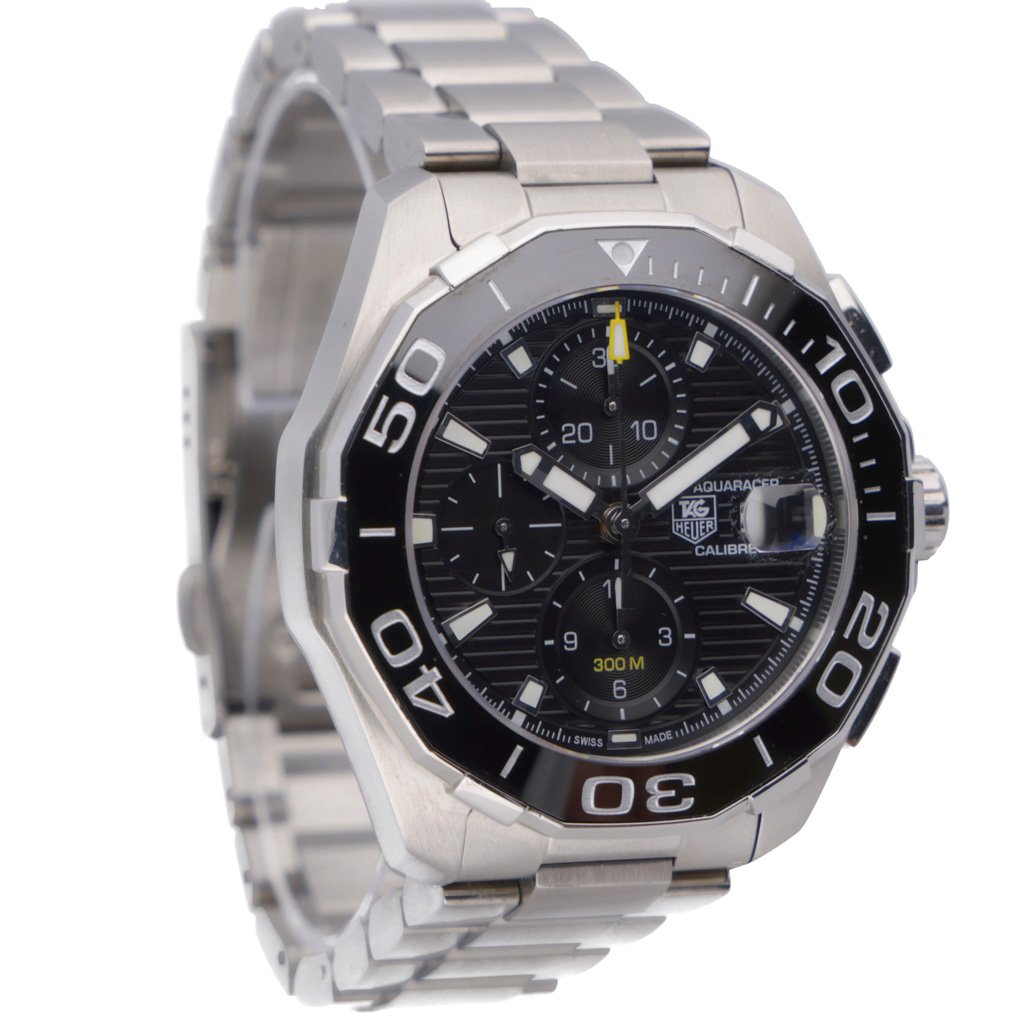 Shop Authentic Tag Heuer Aquaracer Black Dial Watch for Men - CAY211A.BA0927 - Luxxuri