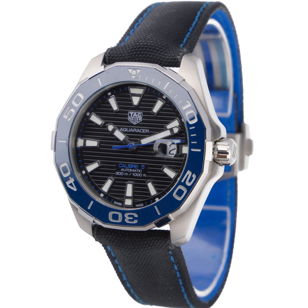 Shop Authentic Tag Heuer Aquaracer Black Dial Watch for Men - WAY201C.FC6395 - Luxxuri