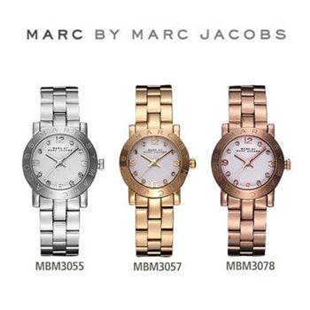 Shop Authentic Marc Jacobs Mini Amy White Dial Silver Steel Strap Watch for Women - MBM3055 - Luxxuri